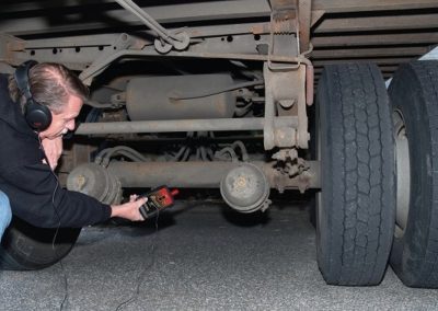 this image shows commercial truck suspension repair in Spring Hill, FL