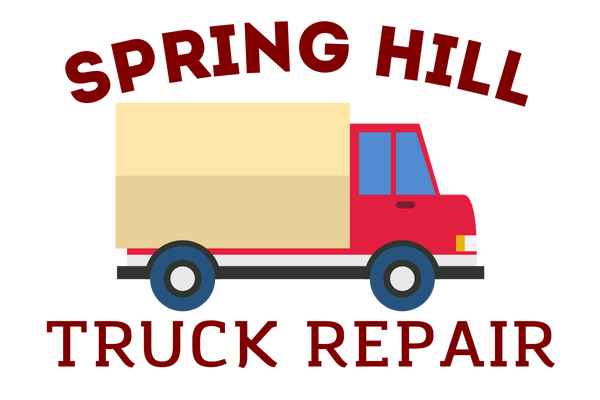 this image shows spring hill truck repair logo